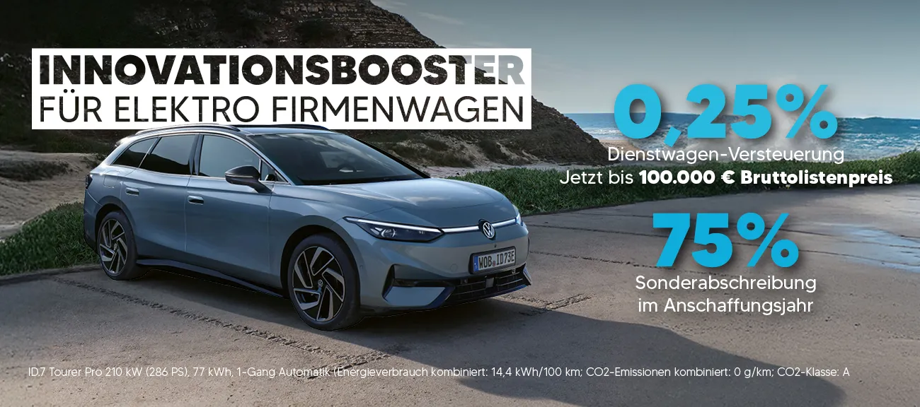 Gewerbe Innovationsbooster E-Fahrzeuge