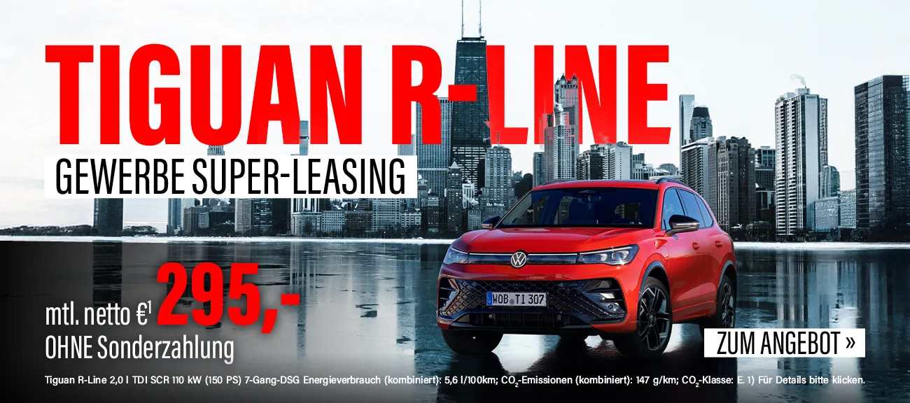 VW Tiguan R-Line Gewerbe