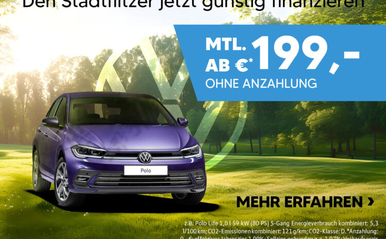  VW Polo 1,99% Sonderfinanzierung